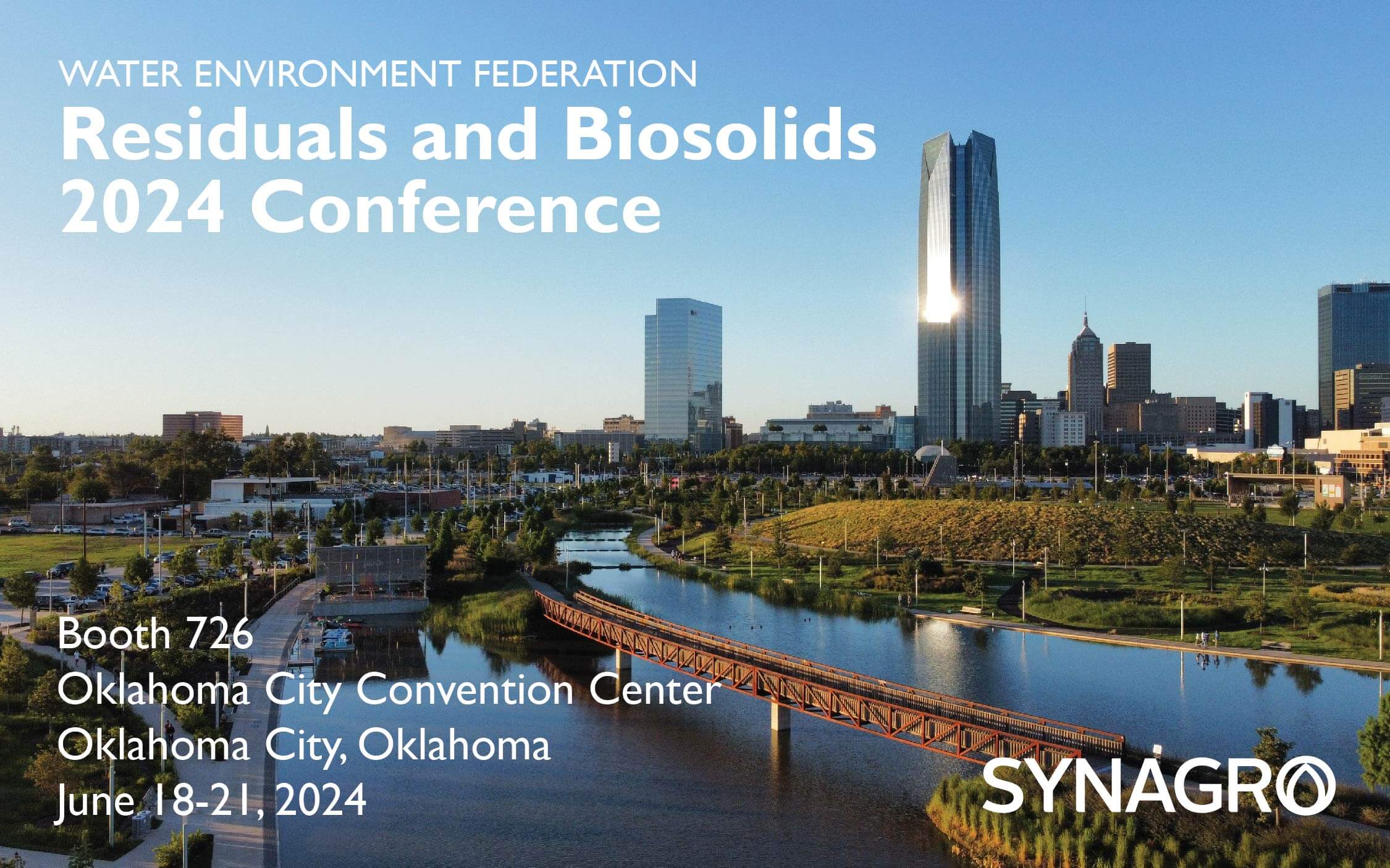 Synagro to Highlight Products and Services at Residuals and Biosolids